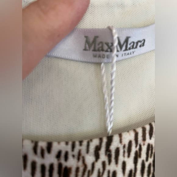 MaxMara Orense leopard print dress 12 NWT - Picture 9 of 14